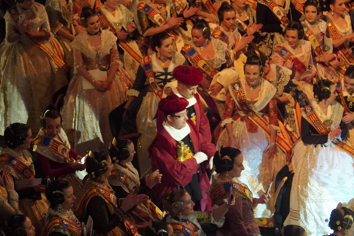 Exaltación de María Estela Arlandis como Fallera Mayor de Valencia 2024